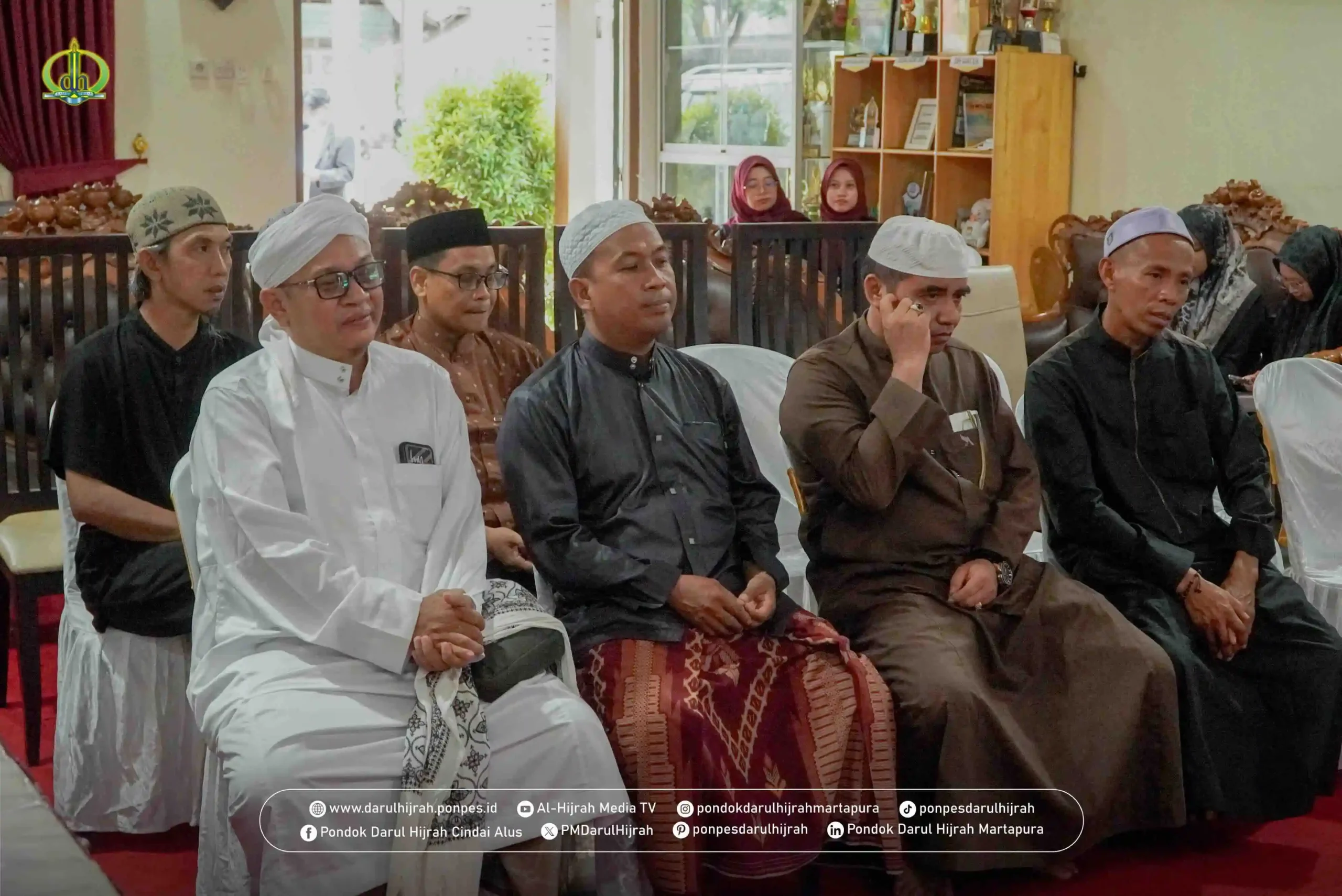 kehadiran alumni pertama dan angkatan awal awal pondok pada berbuka puasa bersama Ramadhan 1446 H