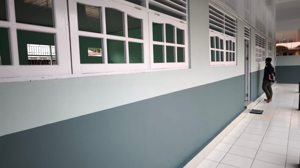 Suasana syukuran peresmian renovasi Gedung Al Arqam di Pondok Darul Hijrah