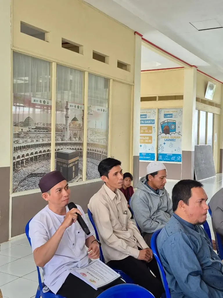 Pertanyaan salah satu Anggota Bank Wakaf Mikro Al Hijrah