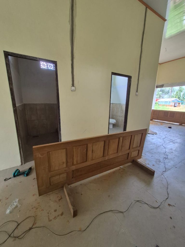 Ruang wudhu masjid yang bersih dan nyaman