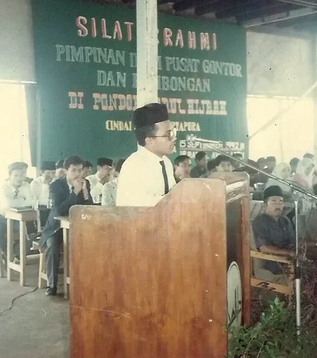 Sambutan pada Silaturahmi Pimpinan IKPM Pusat Gontor dan Rombongan di Pondok Darul Hijrah Cindai Alus