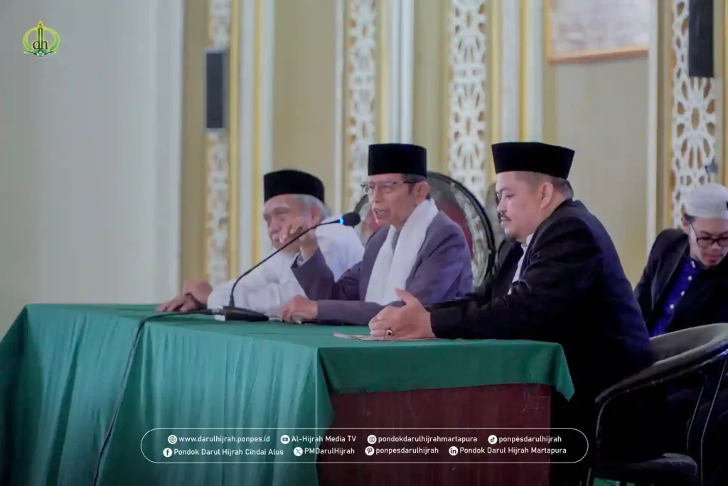 KH. Nasrul Mahmudi memberikan Arahan pada kegiatan fardhu kifayah