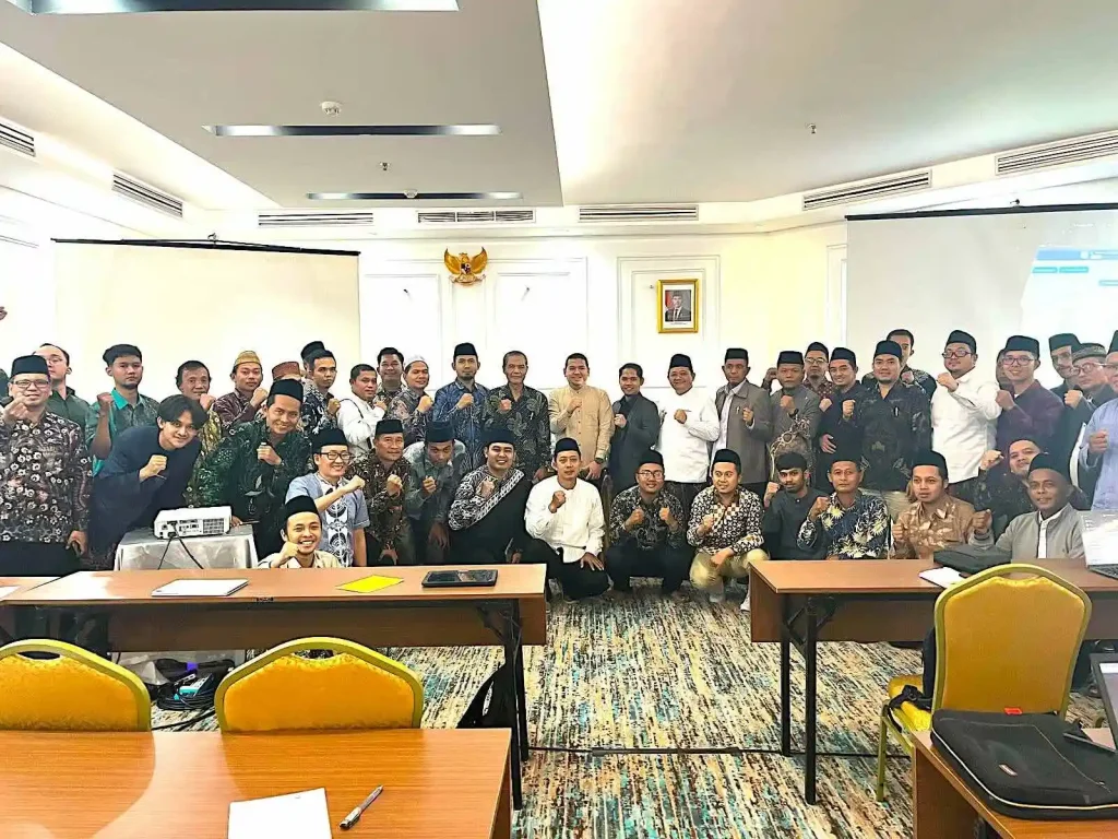 Foto bersama pada kegiatan sosialisasi dan diskusi dari Bank Indoesia di Jakarta