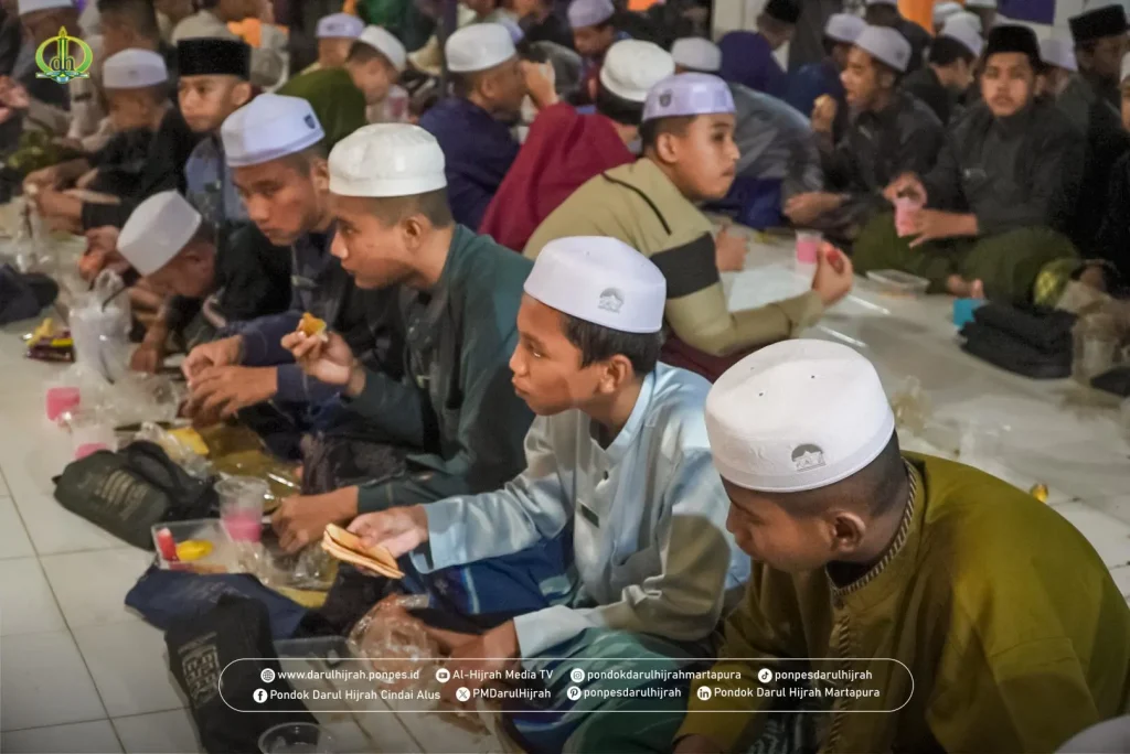 sunah sunah berpuasa menyegerakan berbuka oleh santri darul hijrah