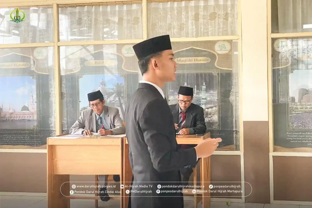 satria sebagai mudarris pada amaliyah tadris perdana