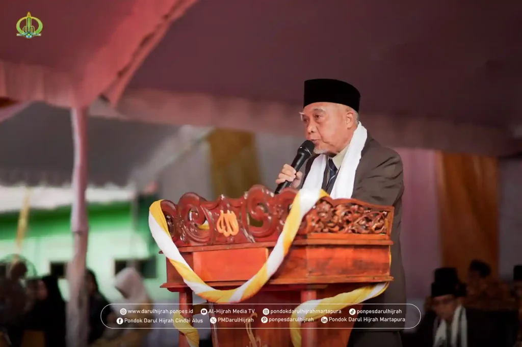 nasehat kiai pada kegiatan haflatuttakharruj santri akhir tmi tahun 2025