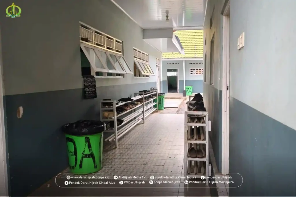 fasilitas keamanan terus ditingkatkan di Pondok Darul Hijrah Cindai alus khususnya asrama santri