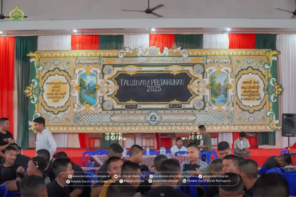 dengan taujihad apel tahunan, seluruh kepanitiaan siap dengan matang