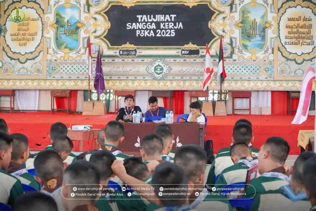 taujihad sangga kerja oleh asatidz Mabikori Pondok Darul Hijrah Cindai Alus