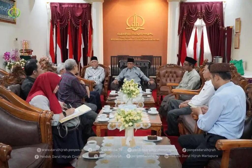 tim brida kalsel silaturrahim ke pondok darul hijrah cindai alus