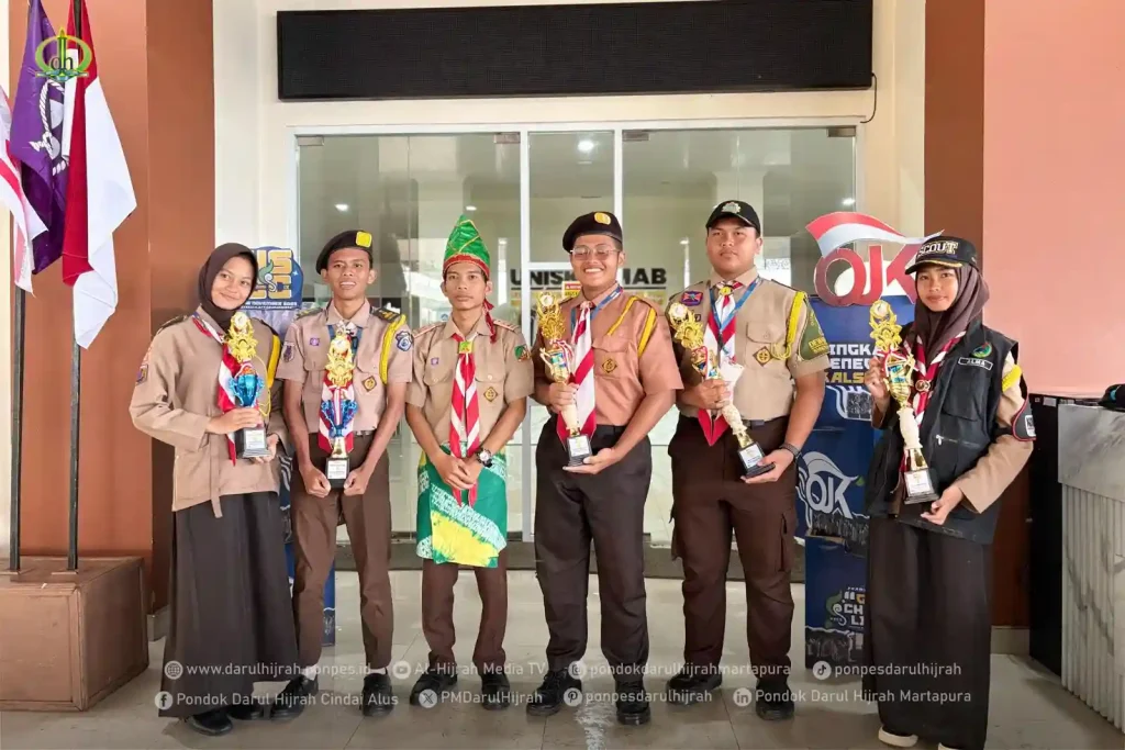 Prestasi pramuka darul hijrah pada USCC IX 2025 membagakan