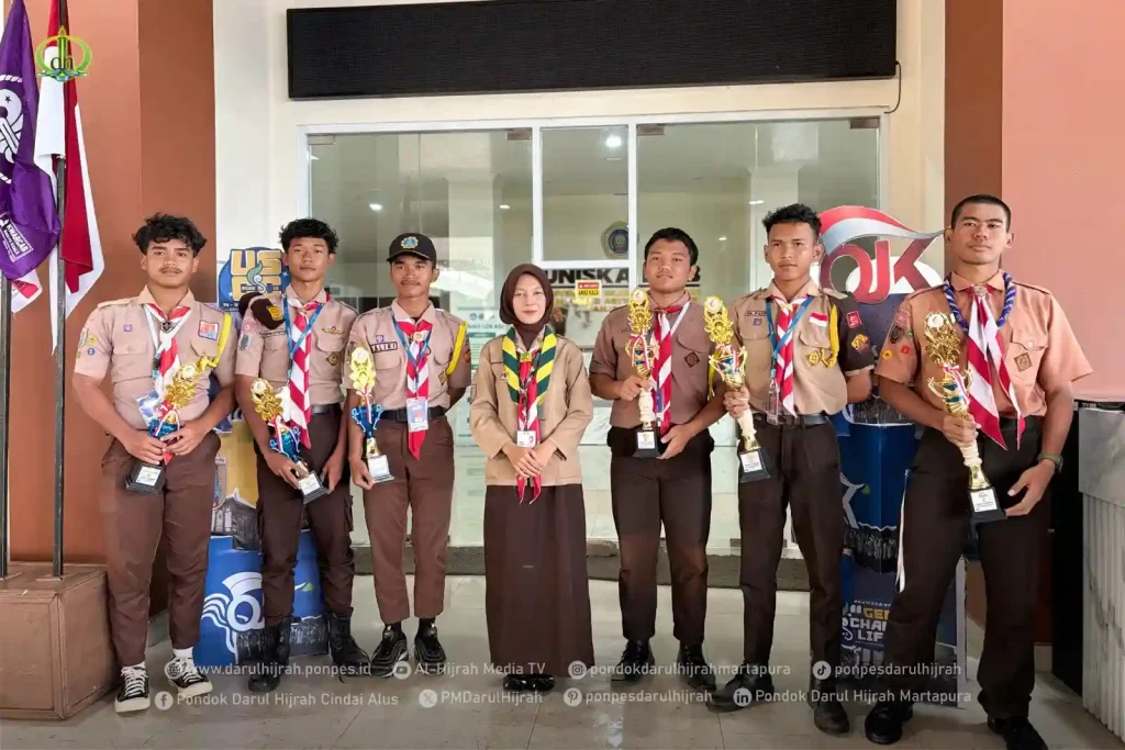 Prestasi pramuka darul hijrah pada USCC IX 2025 borong piala