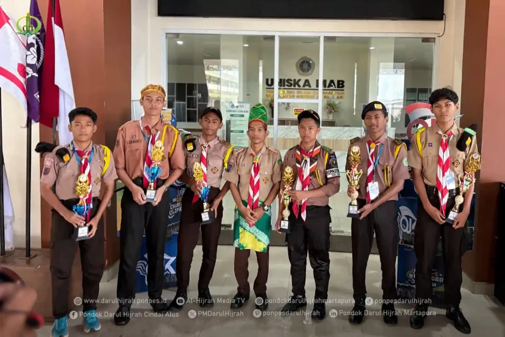 Prestasi pramuka darul hijrah pada USCC IX 2025 kuasai perlombaan