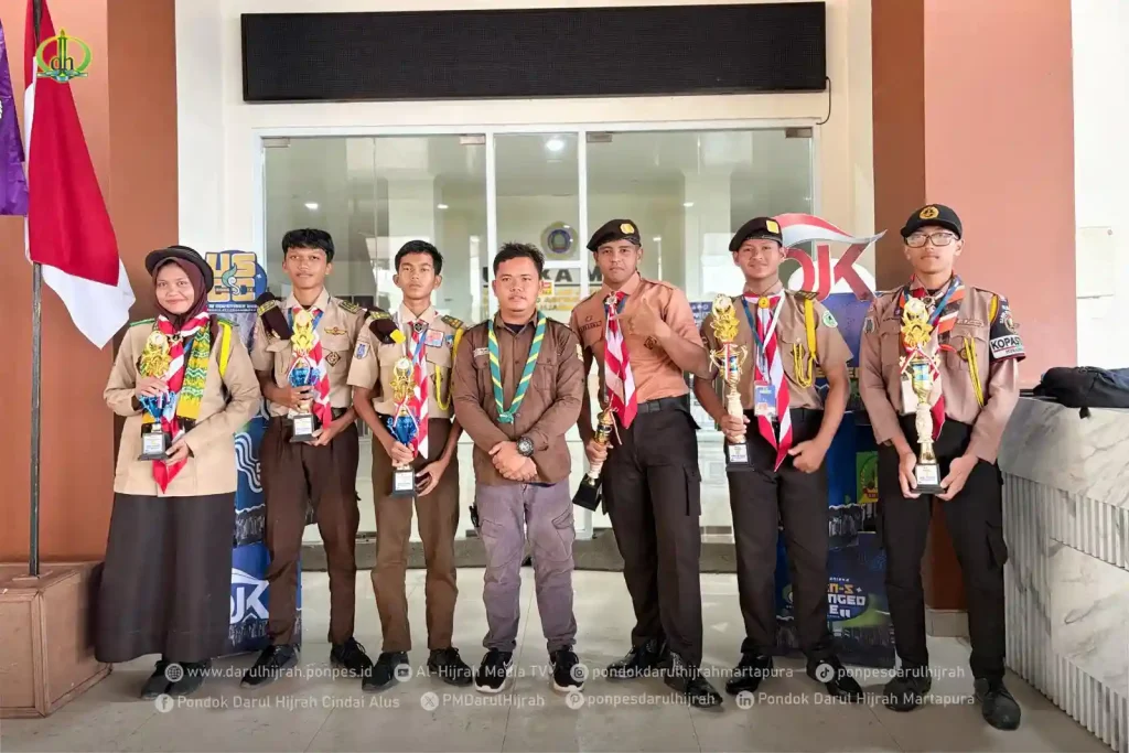 Prestasi pramuka darul hijrah pada USCC IX 2025 di Banjarmasin