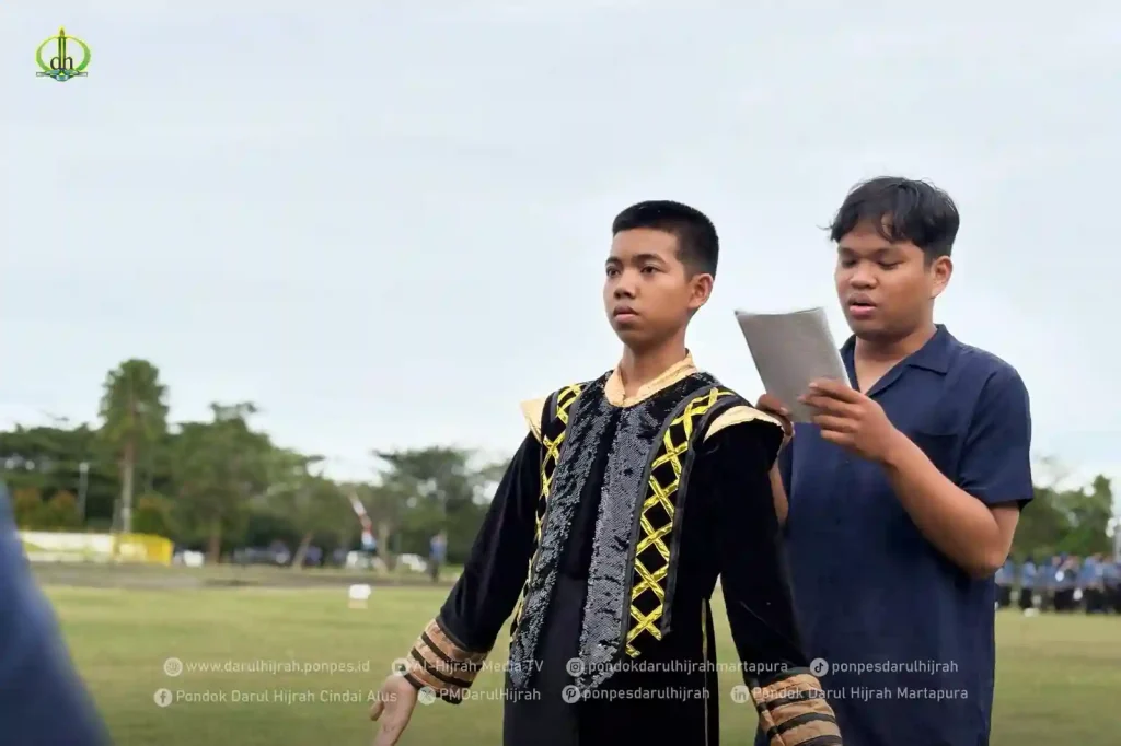 gema harmoni darul hijrah dalam upacara hari pahlawan