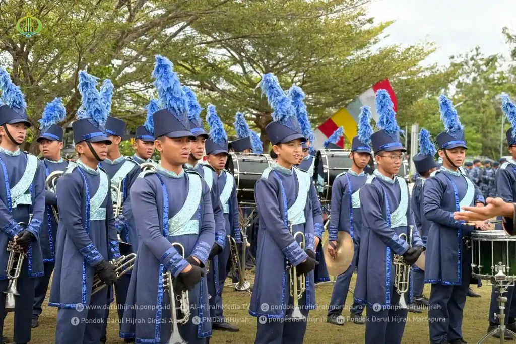 gema harmoni darul hijrah kembali tampil pada upacara hari pahlawan ke 80