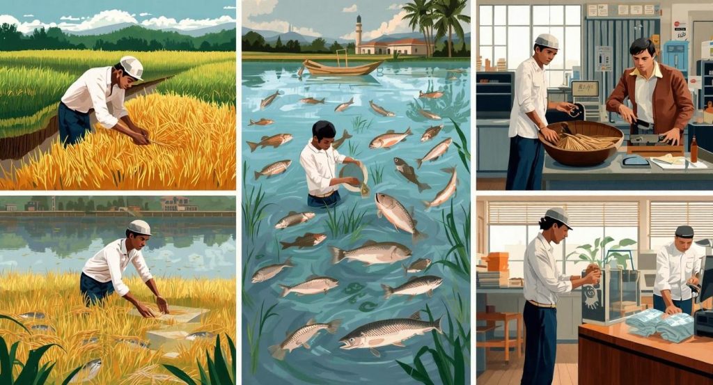 kemandirian pesantren di Pondok Darul Hijrah Cindai Alus