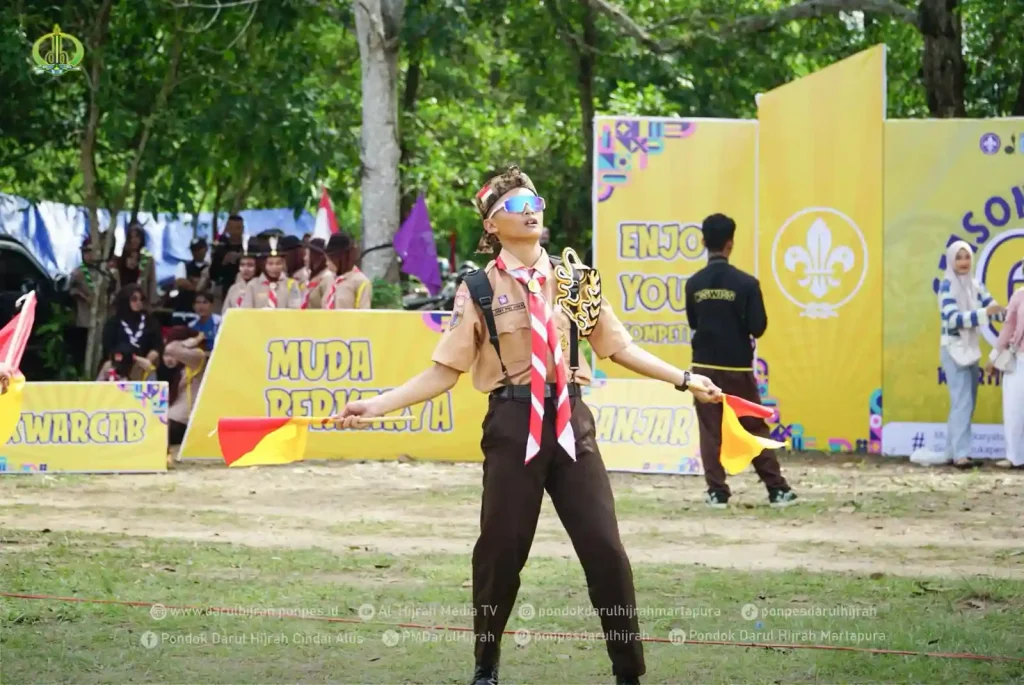 pramuka darul hijrah juara 2 sema phore pada gagak 2