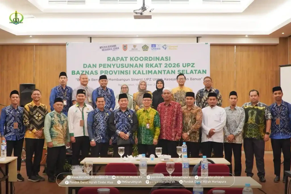 fotob ersama pada RKAT BAZNAS Kalsel